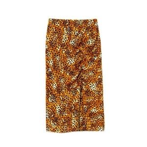 NWT Maje Leopard Print Skirt